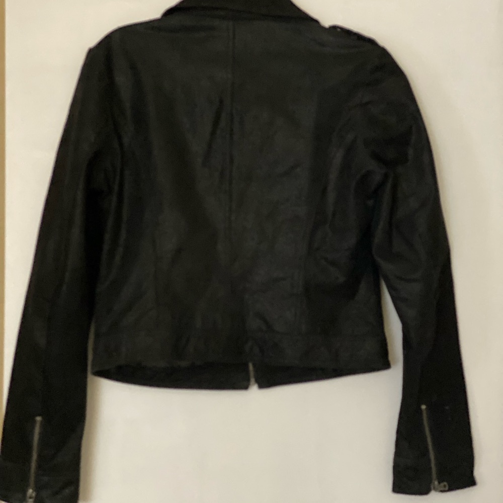 Levi suede black jacket in medium